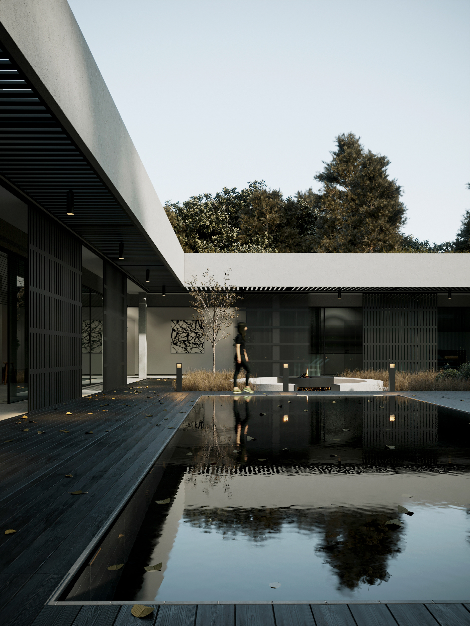 黑木房子丨哈萨克斯坦阿拉木图丨CHANYSHEV ARCHITECT-14