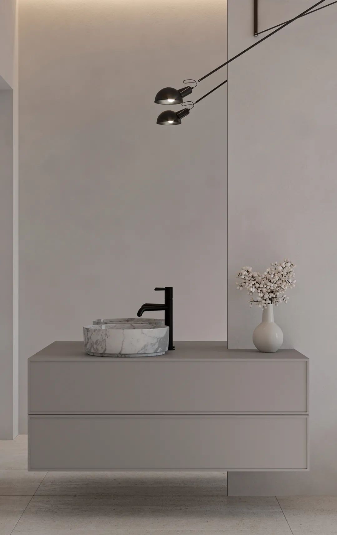 乌克兰基辅 182㎡极简风住宅丨SHOVK Architects-24