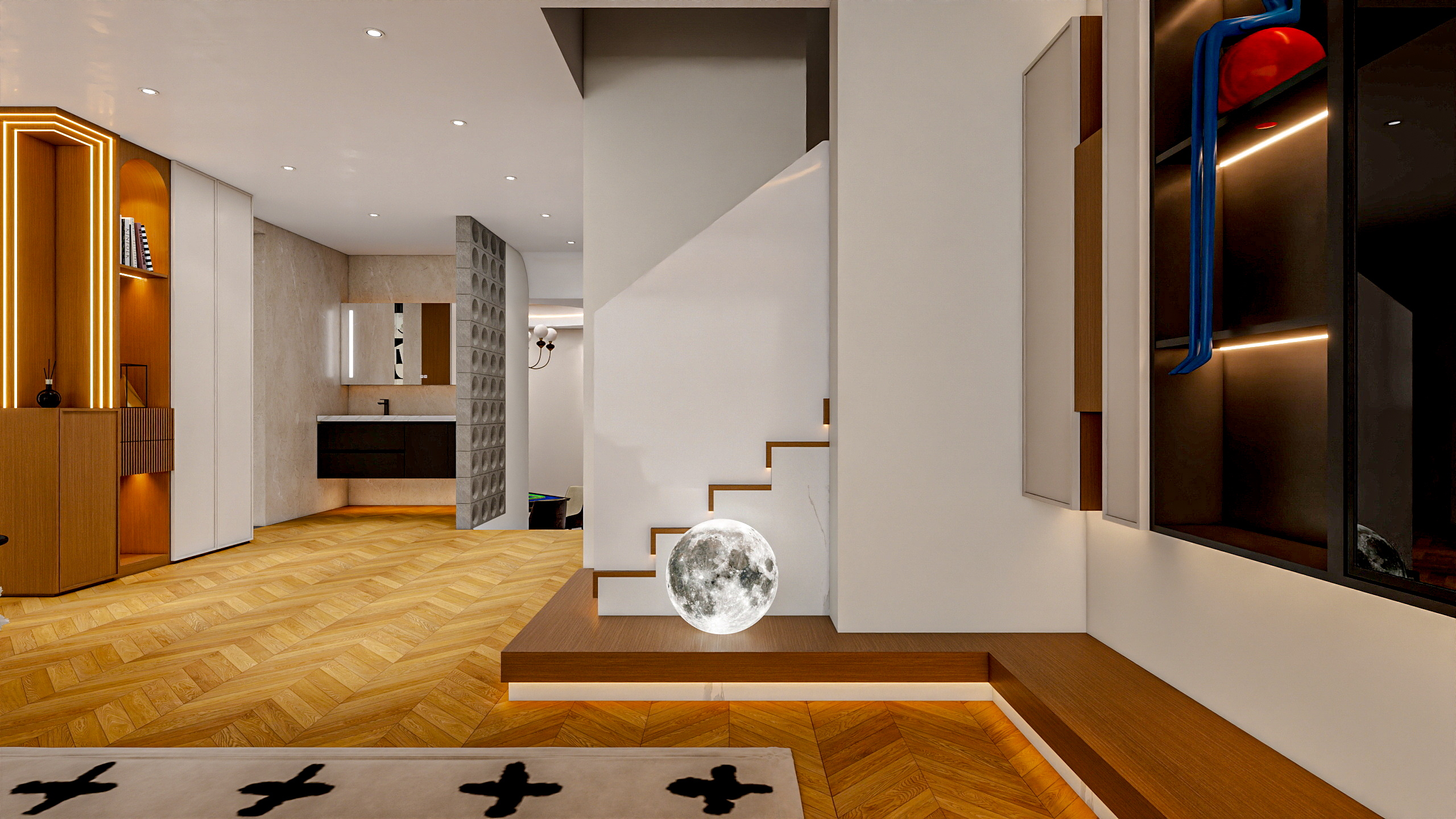 四川眉山中铁星月云湖（888平方中古风别墅）-8