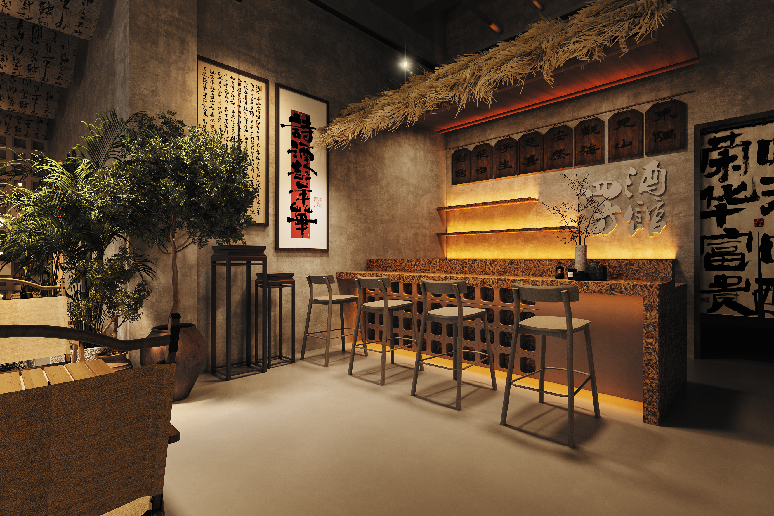 四方馆·友酒丨中国濮阳丨玖伍空间设计机构-12