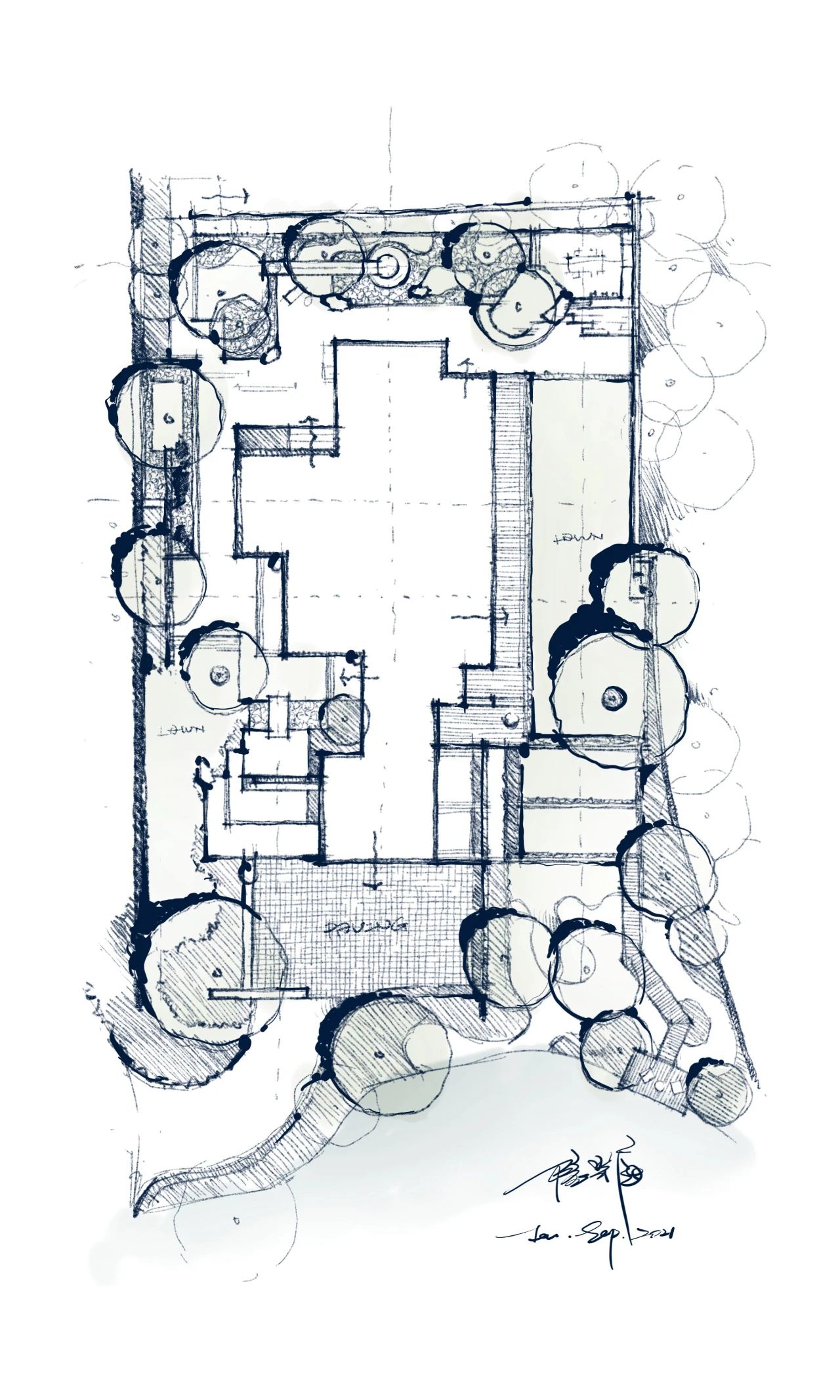 西湖高尔夫别墅丨中国杭州丨NCD Studio-17