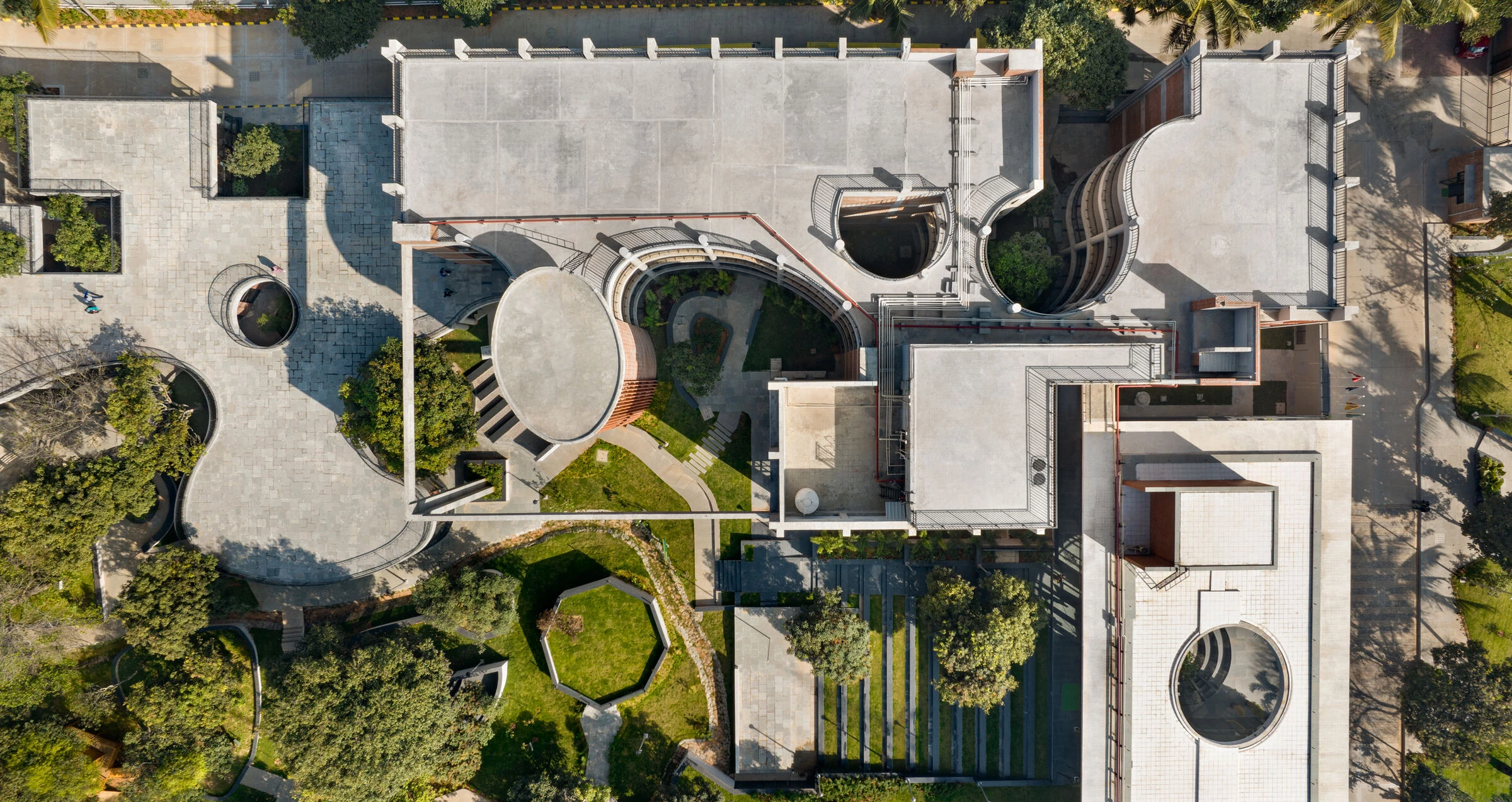 Euro School Bannerghatta 学校丨印度班加罗尔丨Vijay Gupta Architects-16