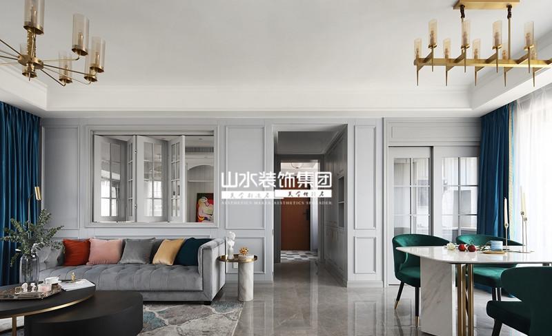 王贵龙丨平层丨
合肥幸福花园120平简约 -7