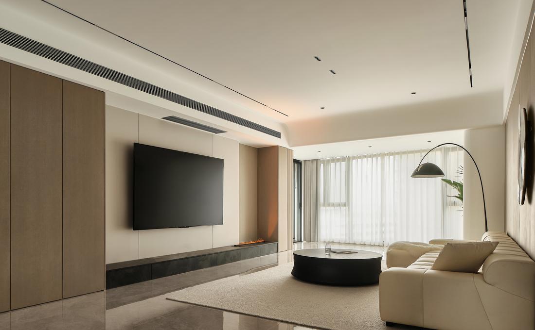 简约纯粹大平层空间设计-14