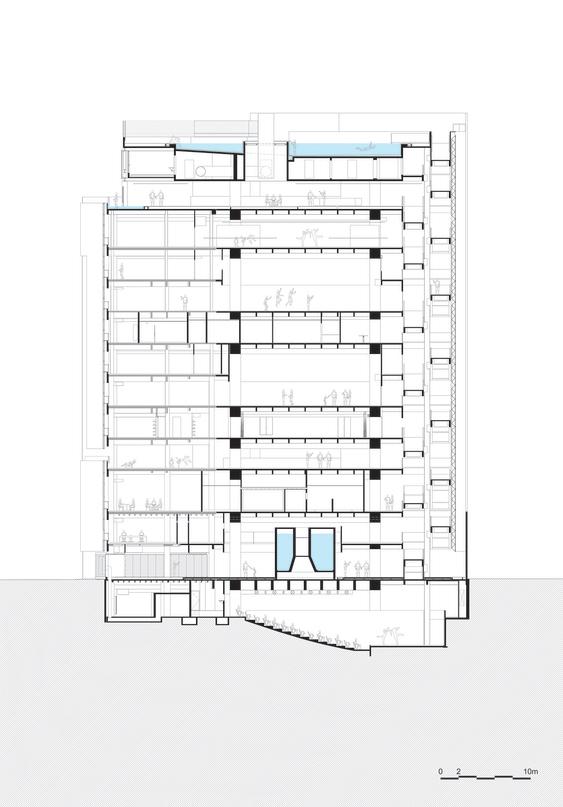 巴西圣保罗 SESC 24 de Maio 综合设施-17
