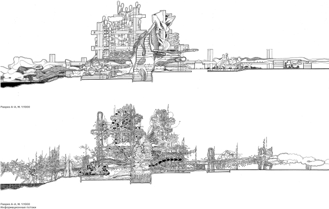 《数字文艺复兴》（参赛名《液态时代》）丨俄罗斯喀山丨喀山国立建筑大学TIArch工作室-28