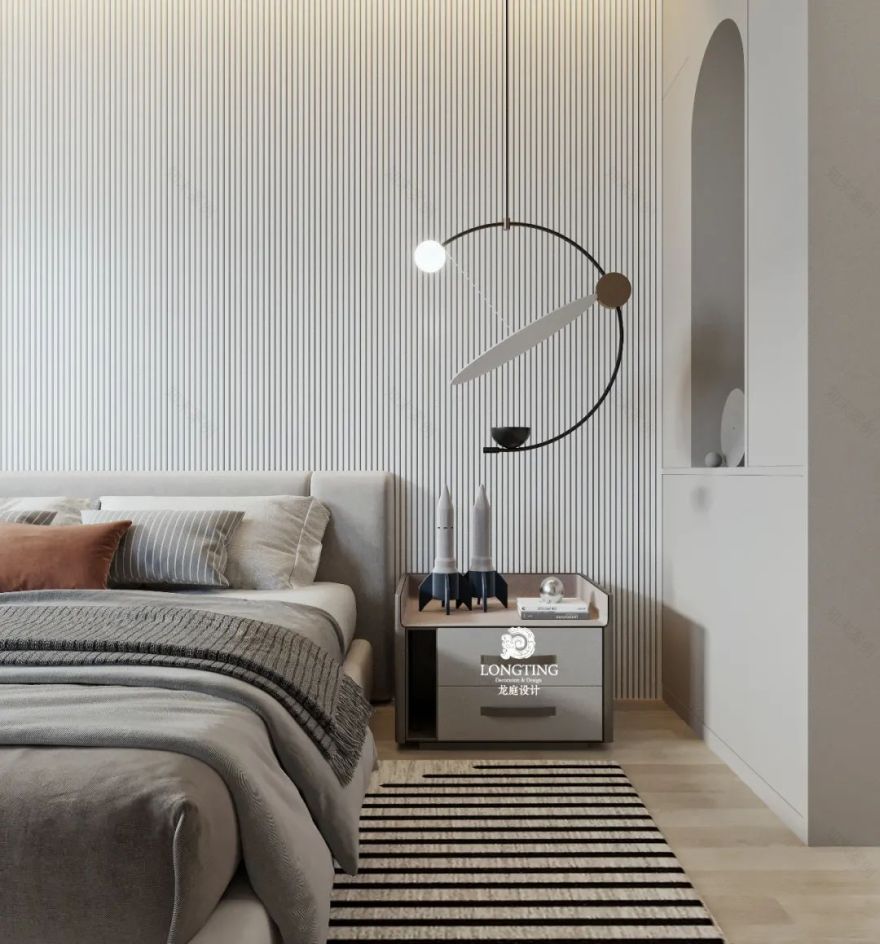 碧桂园·滨湖城现代简约风家居空间丨李海涛,詹金英-69