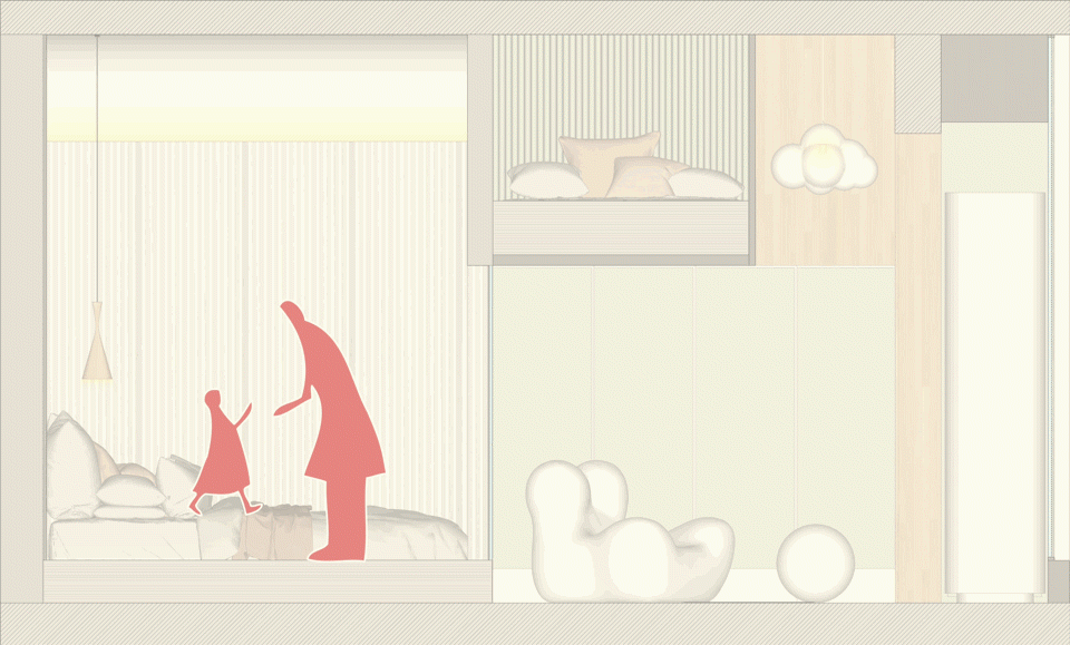 母女共生的春日家园丨哲迳设计-16