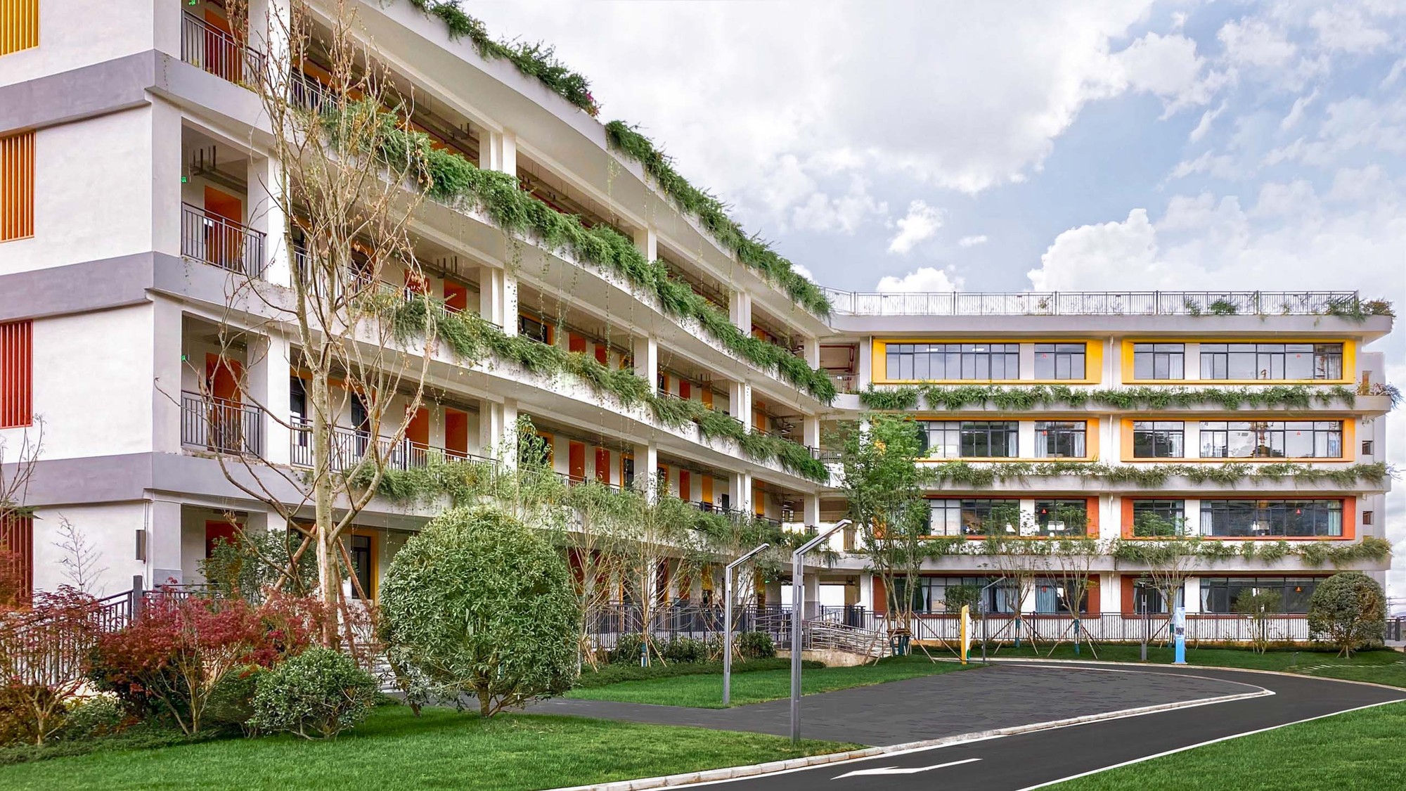 云南玉溪高新小学建筑设计丨中国云南丨Oneself Alliance-13