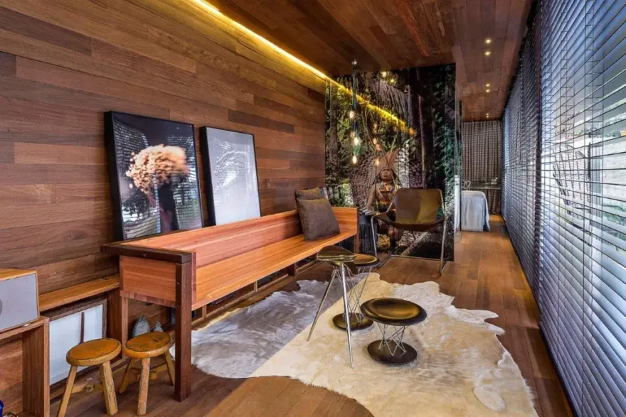 巴西 27 平米玻璃集装箱住宅 | 尽享自然风光的创新设计-8