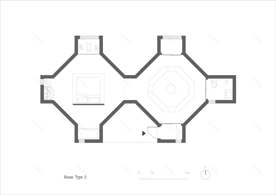 郑·iangbaiqi草原社区中心丨蒙古丨Ger Atelier,内蒙古宏大建筑设计公司-47