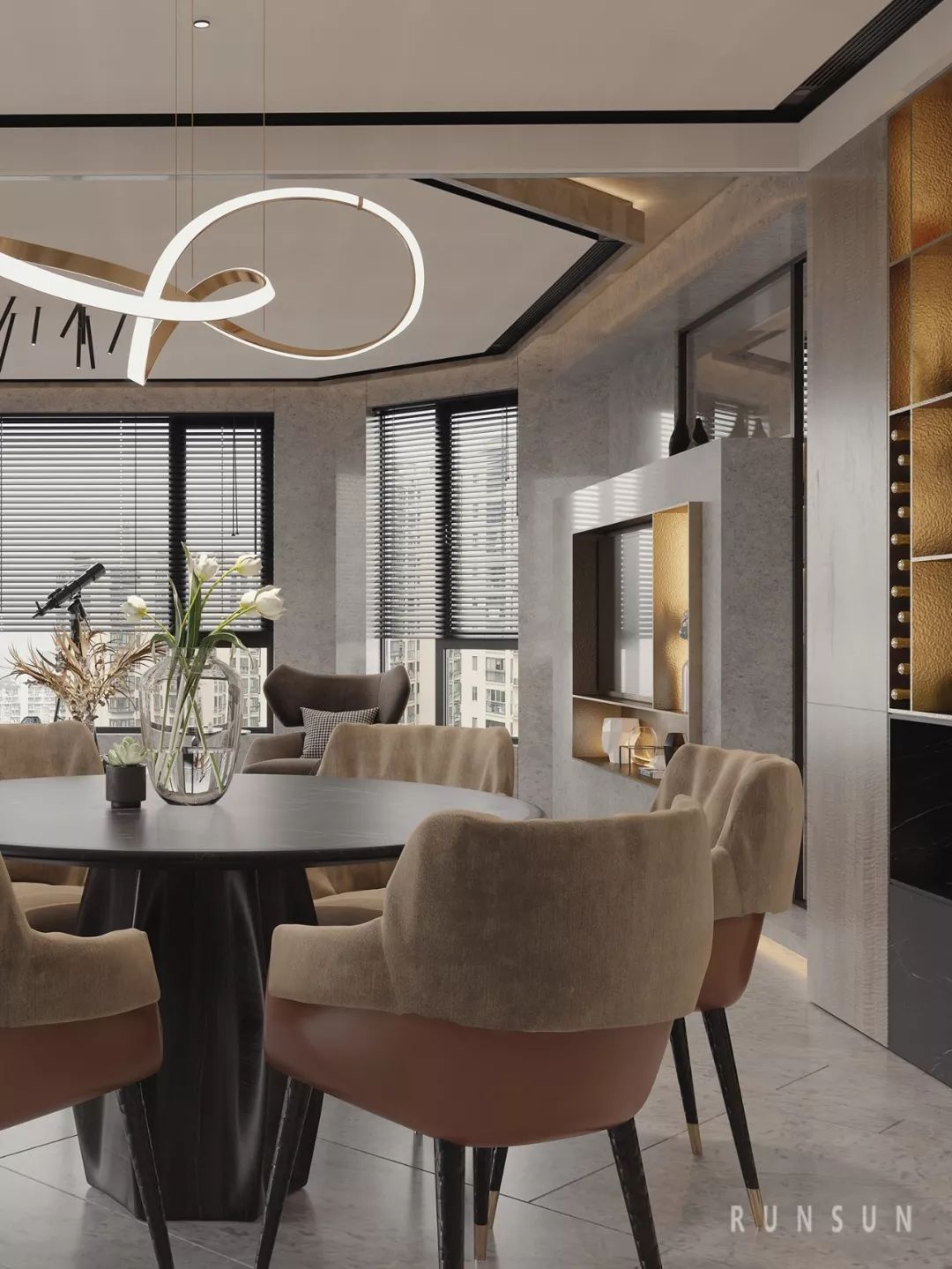 诗意摩登的温州尚品半岛私人住宅-49