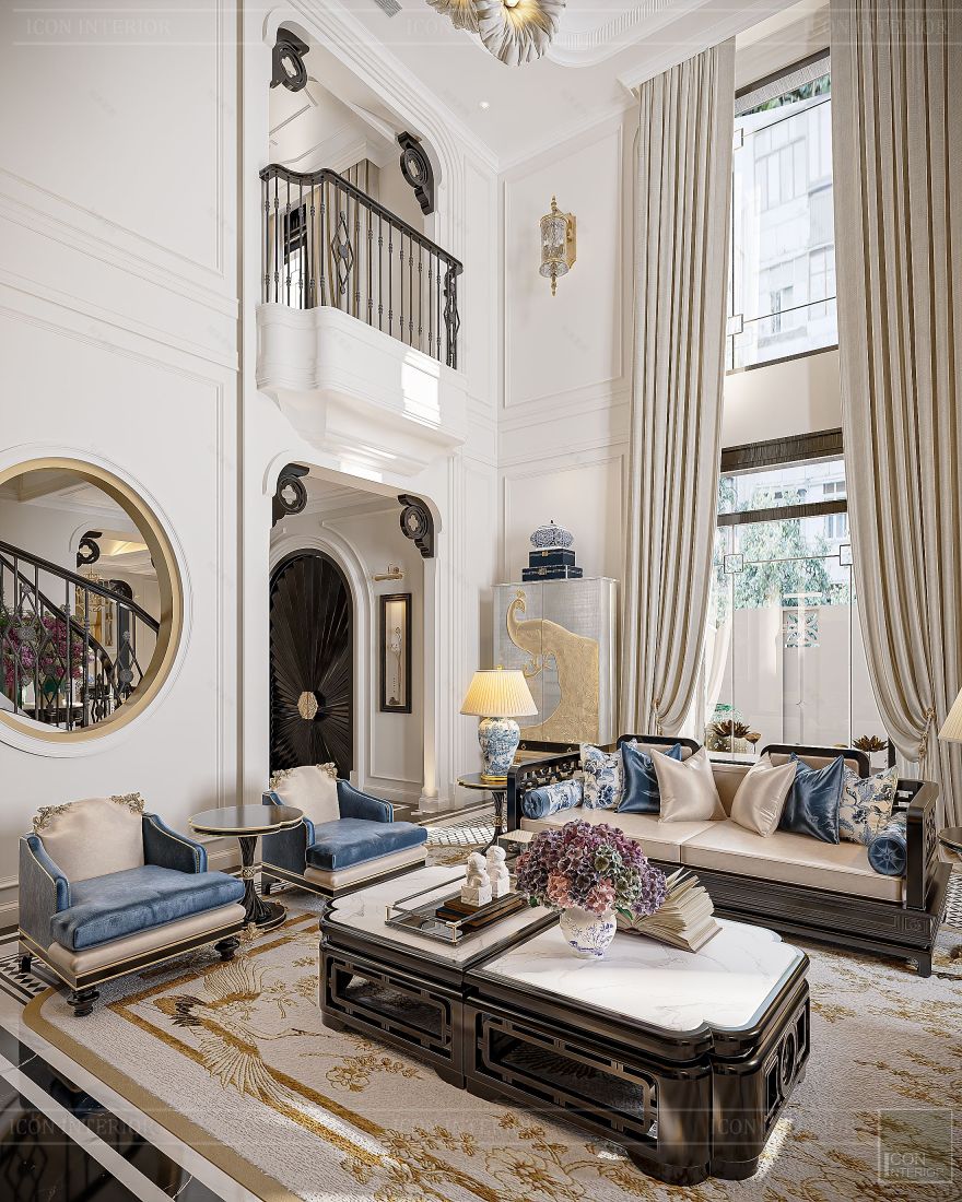 平阳省别墅 先生·房屋(注:MR·NHA这样的表述不太常规,NHA可能在越南语里有房屋的意思,但组合起来表意不明,翻译可能不够精准) 丨Yuti团队 ICON INTERIOR-5