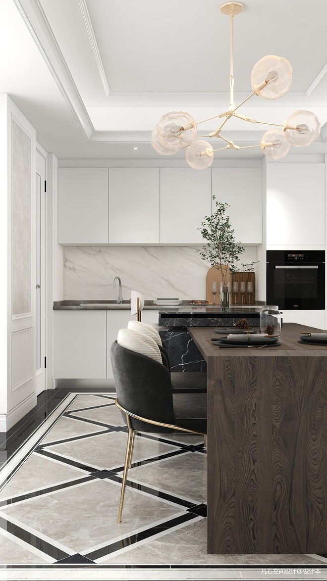 35万元三居198平米装修案例丨凡石出品| 和鸣-21