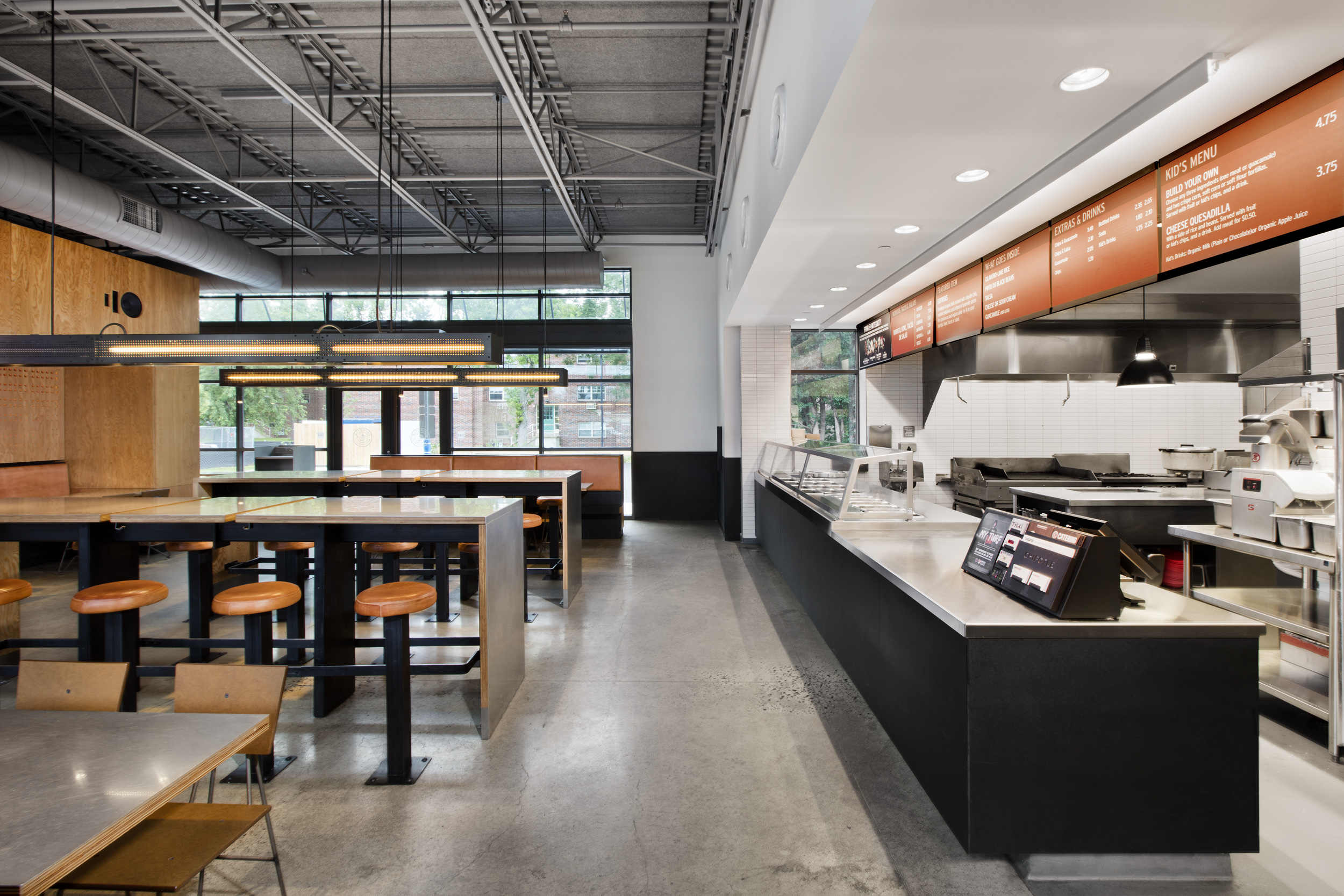 Chipotle 携手 GreenbergFarrow 打造独具特色的餐厅空间-5