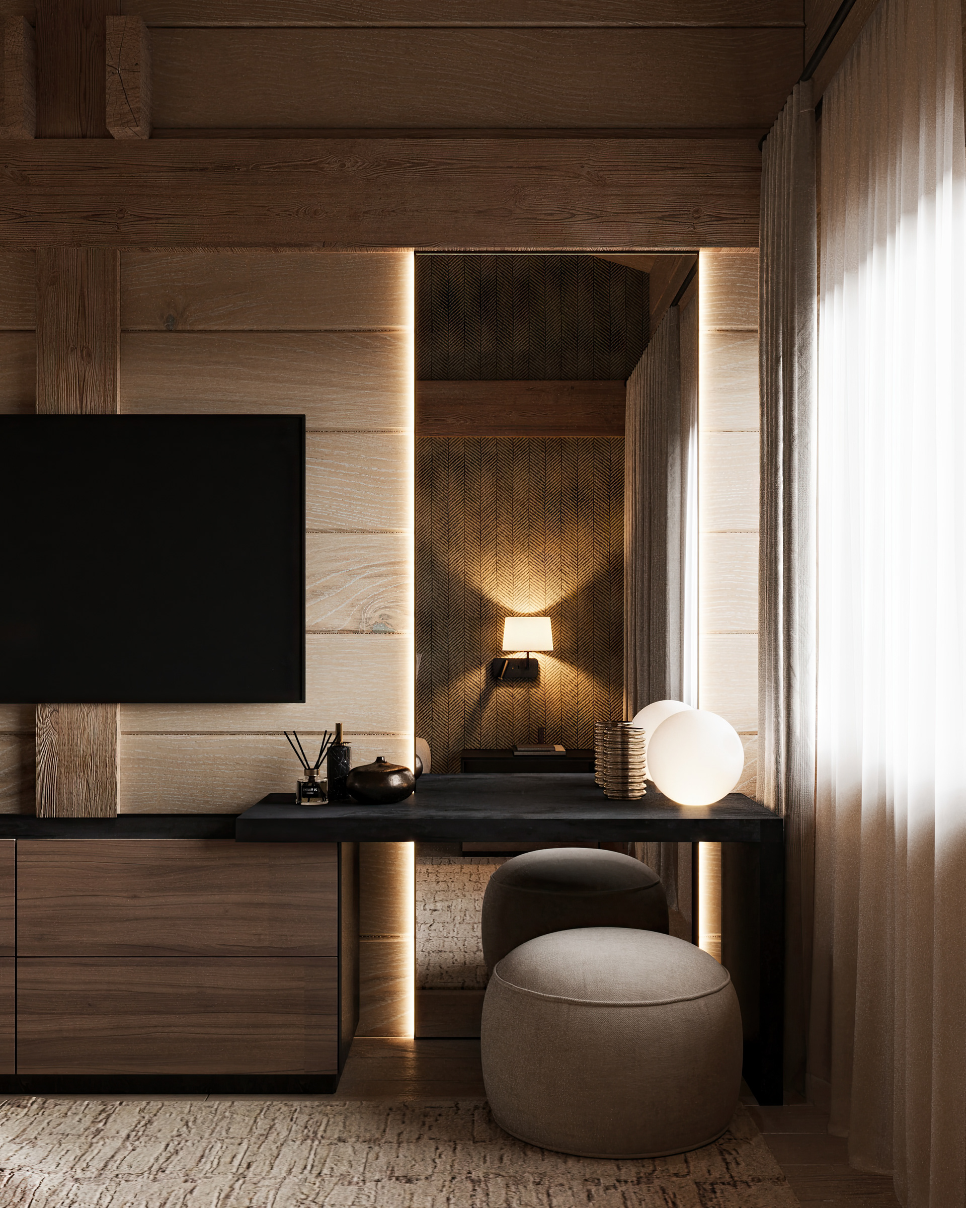 Гостевой дом в стиле шале.-7