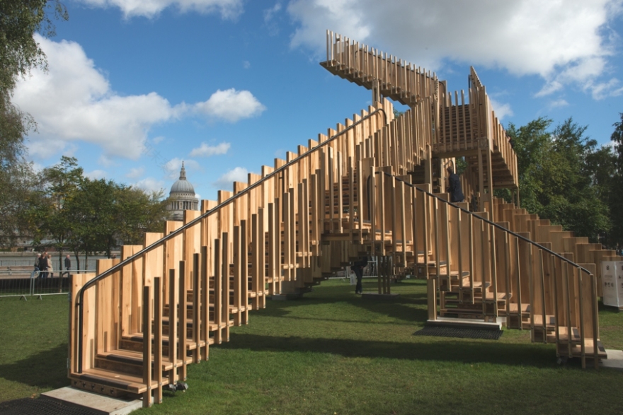 伦敦2013设计节无限楼梯丨英国伦敦丨伦敦建筑事务所dRMM-1