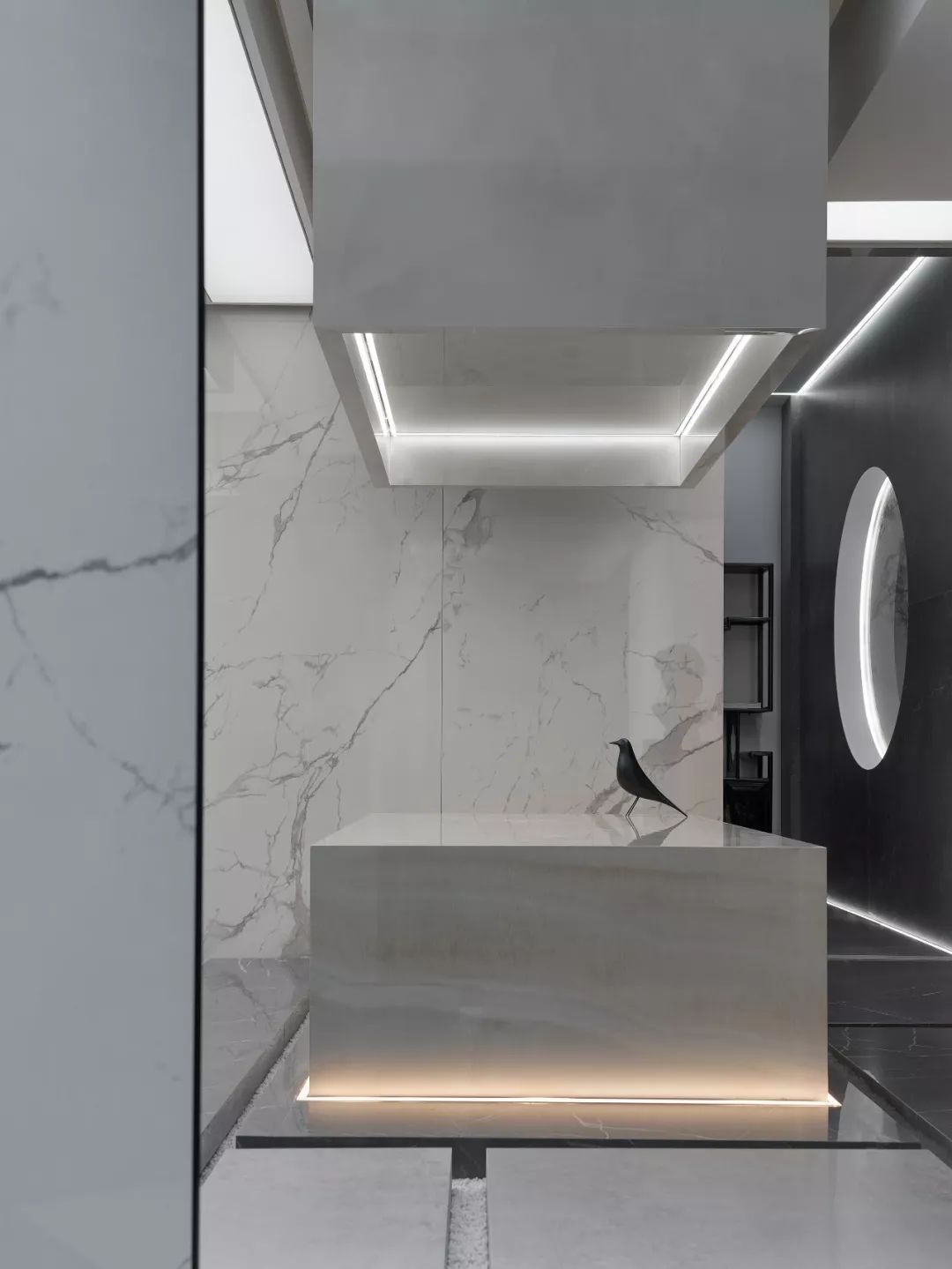 诗连达岩板展厅 | 山水意境，人文艺术的空间表达-31