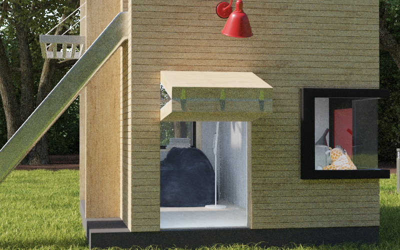 项目剧场（具体含义需结合更详细的语境确定，Playhouse常见有剧场、儿童游戏室等意思，这里按常见的剧场来翻译） 丨Quattro Studio-30