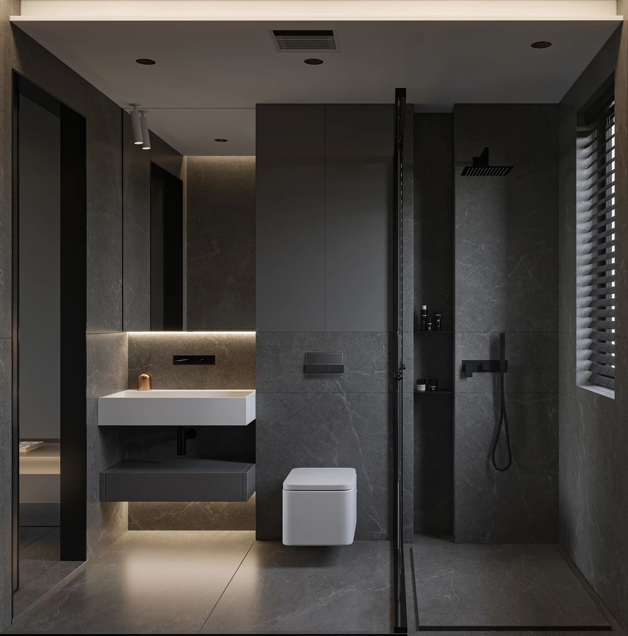 简约灰调婚房丨中国温州丨SUA DESIGN-20