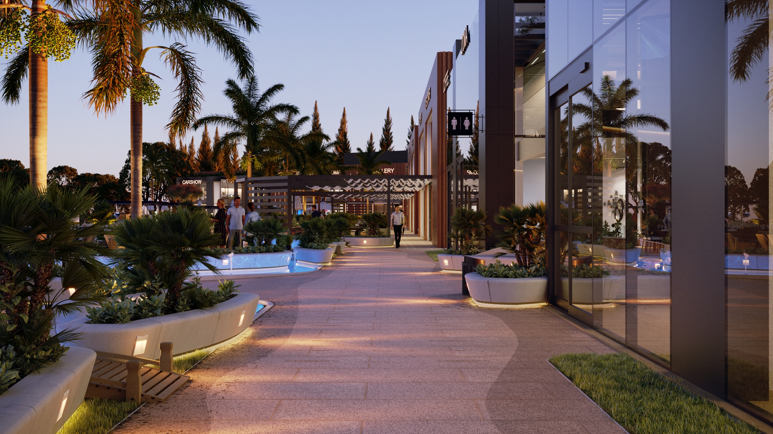 PLAZA STRIP 旅游步道丨埃及丨Jawark Designs-9