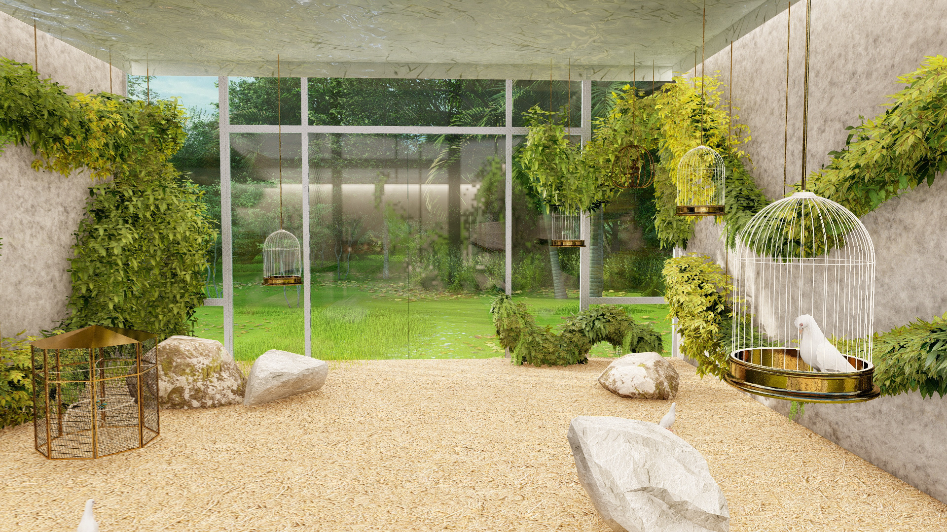 Verdant Oasis 鸟屋设计-10