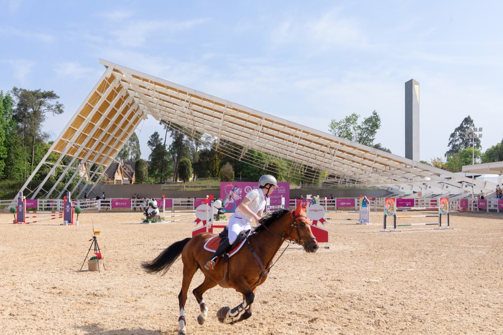 成都国际马术中心丨中国大兴丨四周建筑-86