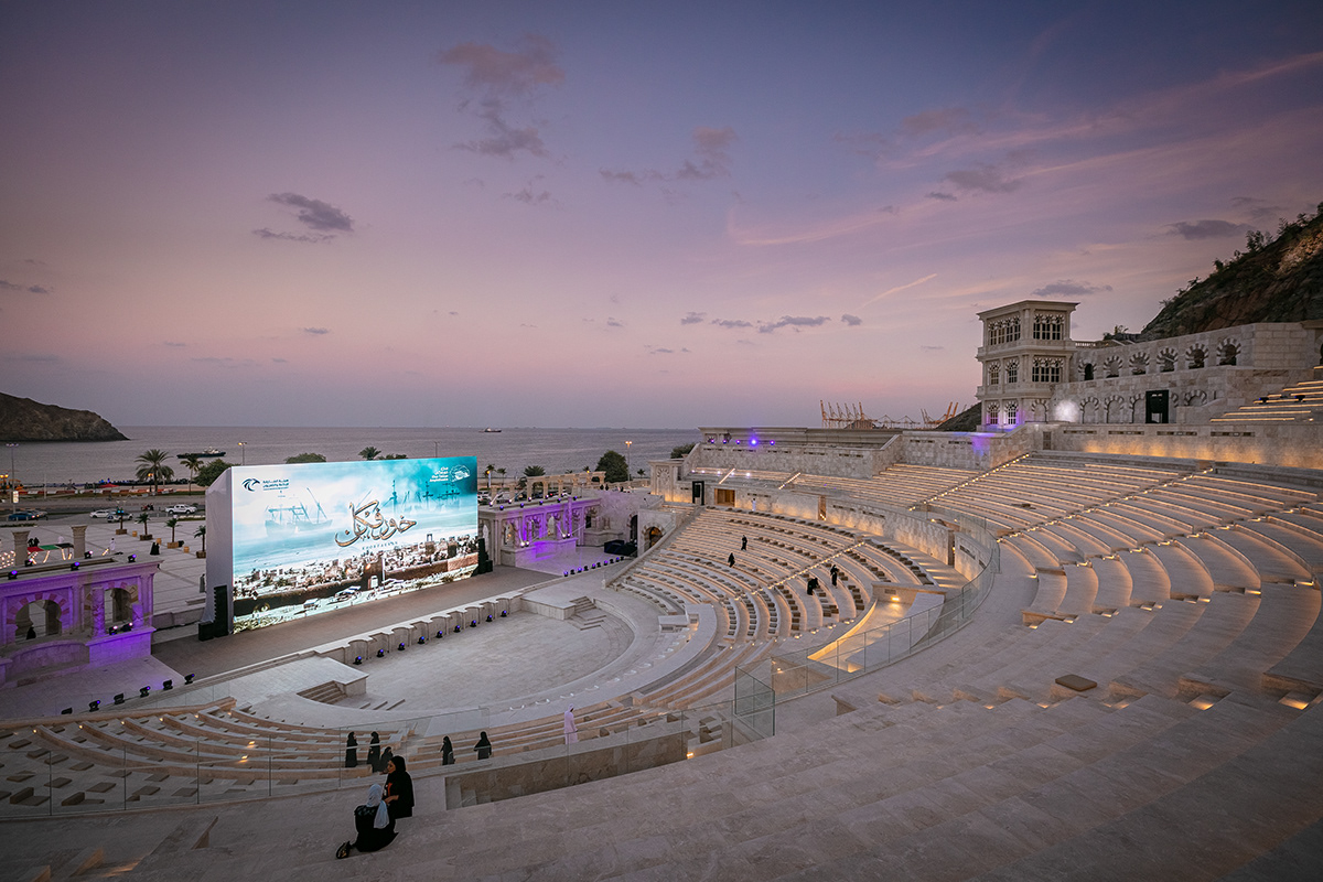 豪尔费坎圆形剧场丨阿联酋沙迦丨Anastasiya Gushchina-2