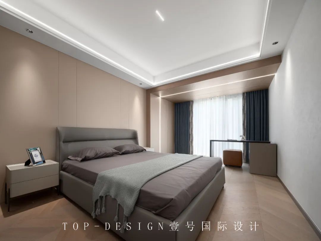 香山麓院现代轻奢别墅设计丨壹号国际设计-49