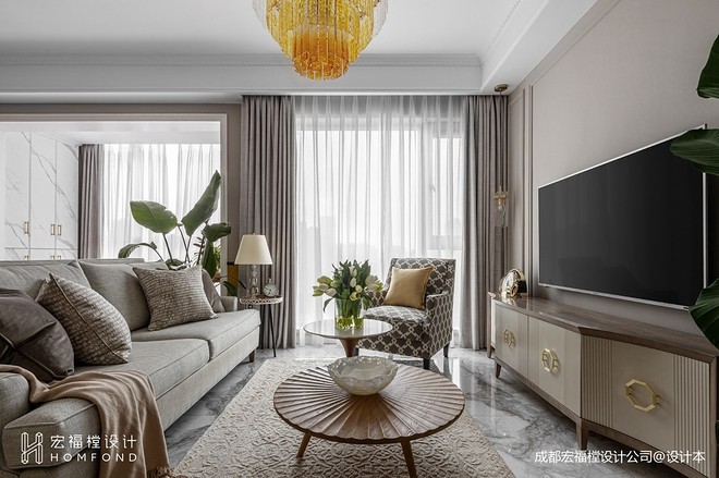 35万元三居100平米装修案例丨中国成都丨思南 | 宏福樘设计-12