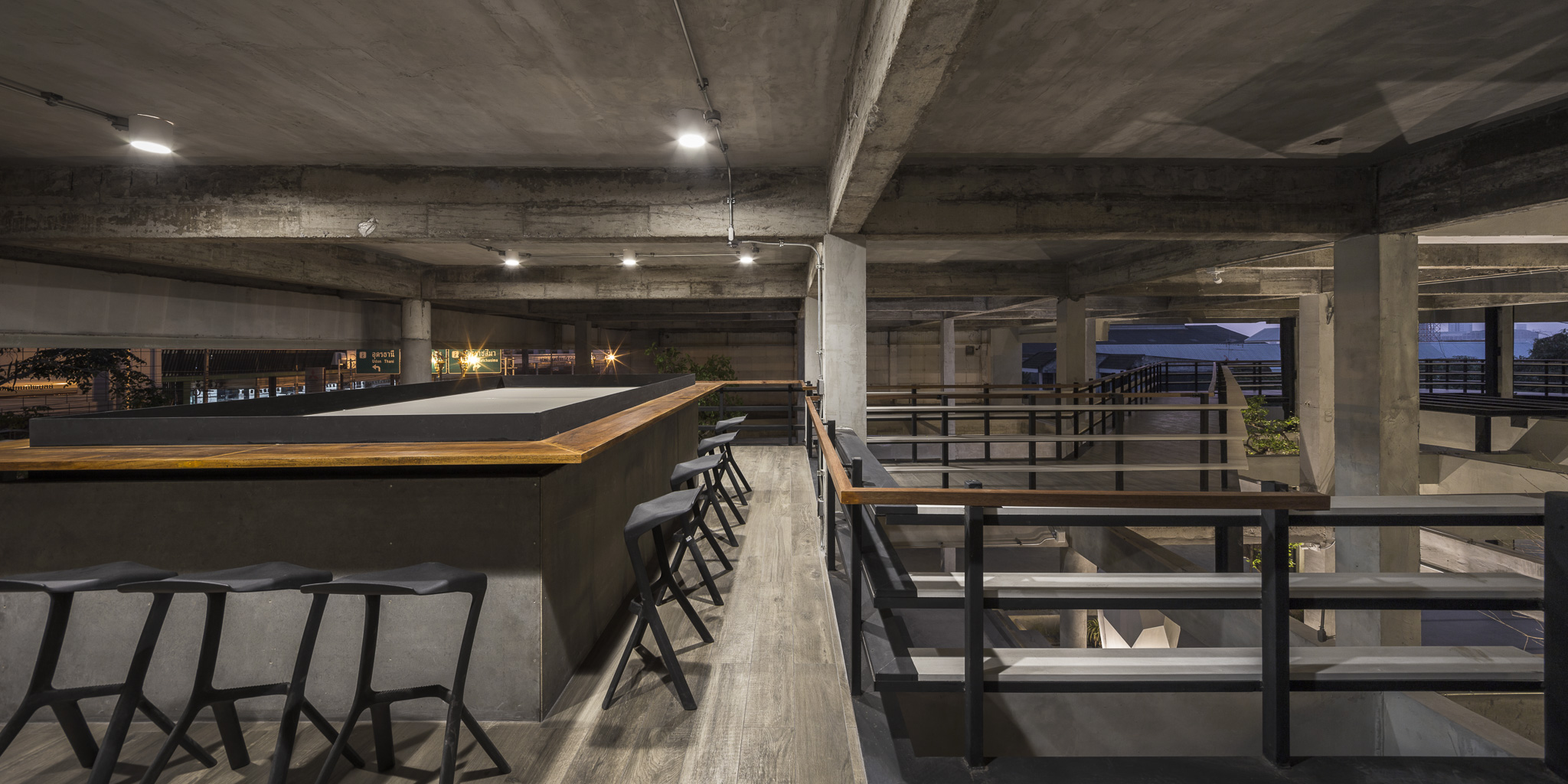 泰国废弃汽车服务中心变身高颜值设计社区-44