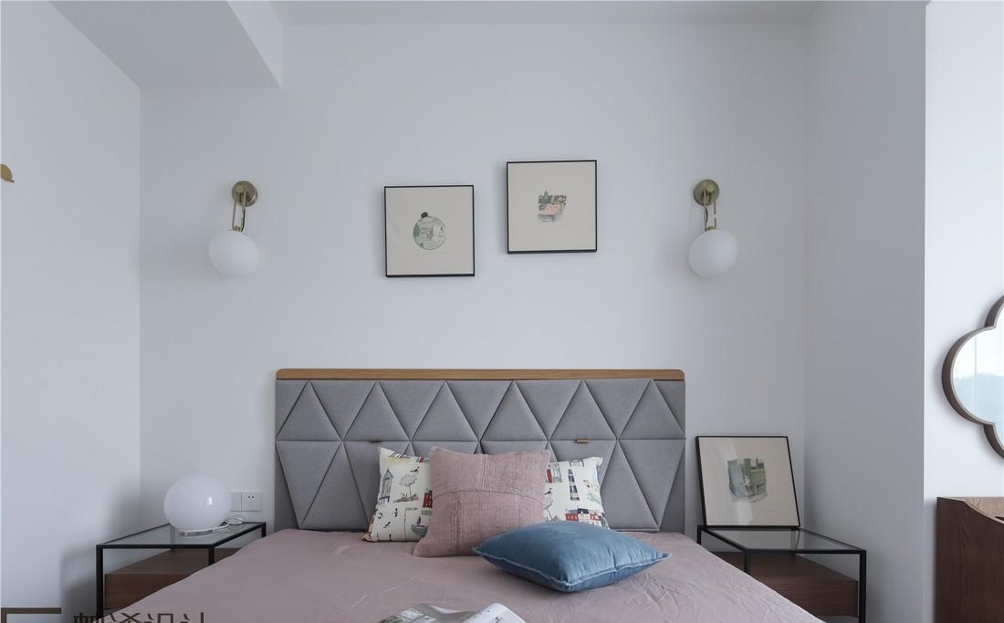 梵浠设计丨公寓丨温暖北欧风家居空间-34