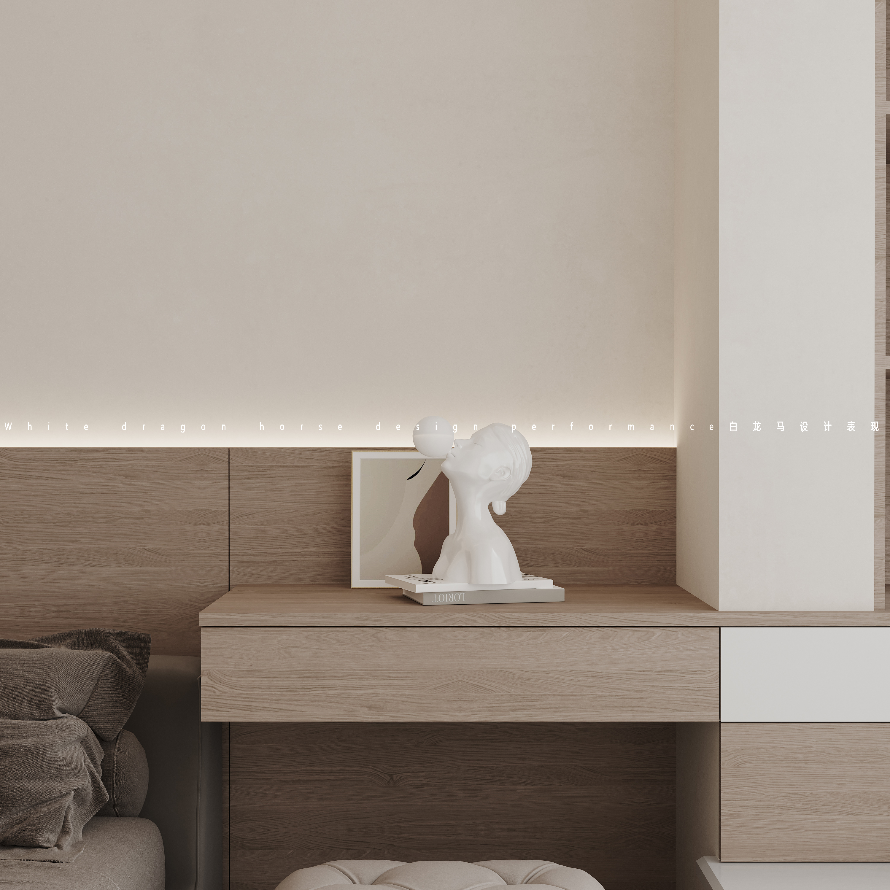 现代简约家装设计——白龙马效果图-11