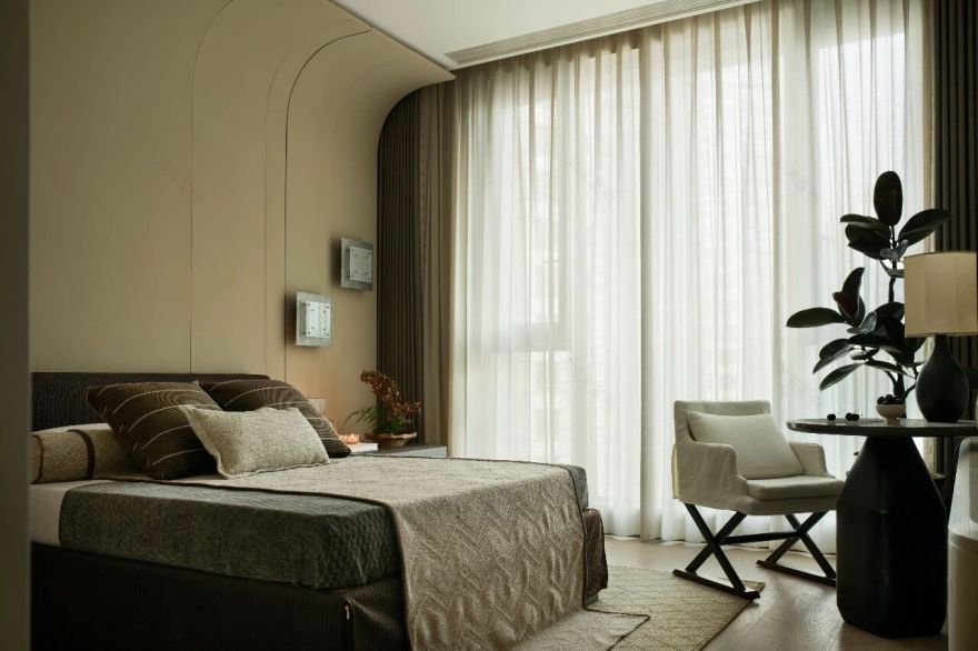 四川成都麓湖生态城 · 观澜B户型丨中国四川丨元禾大千,万华同人艺社,世尊设计,万华室内设计中心-75