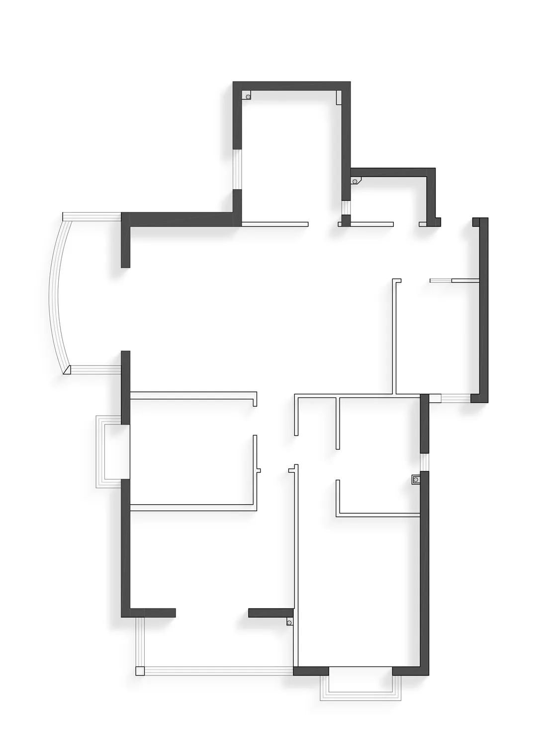 中华世纪城 · 150㎡家装空间设计丨沐品设计团队-11