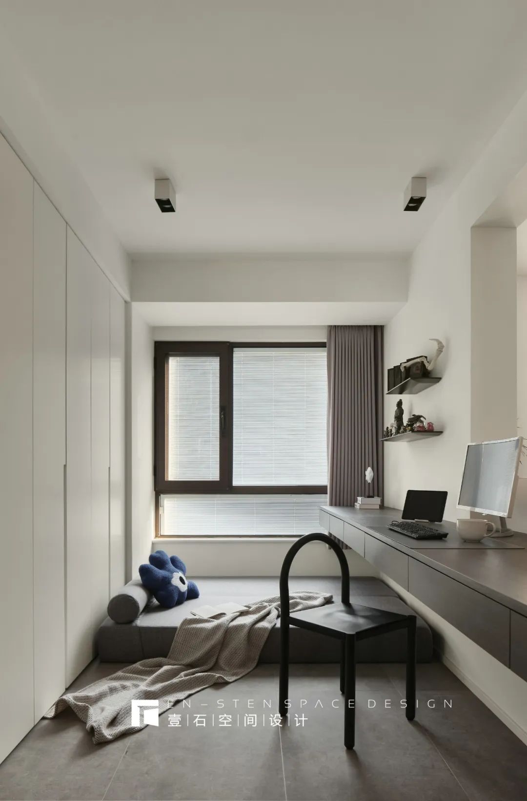 留白 · 南京壹石设计极简主义家居空间丨中国南京-23