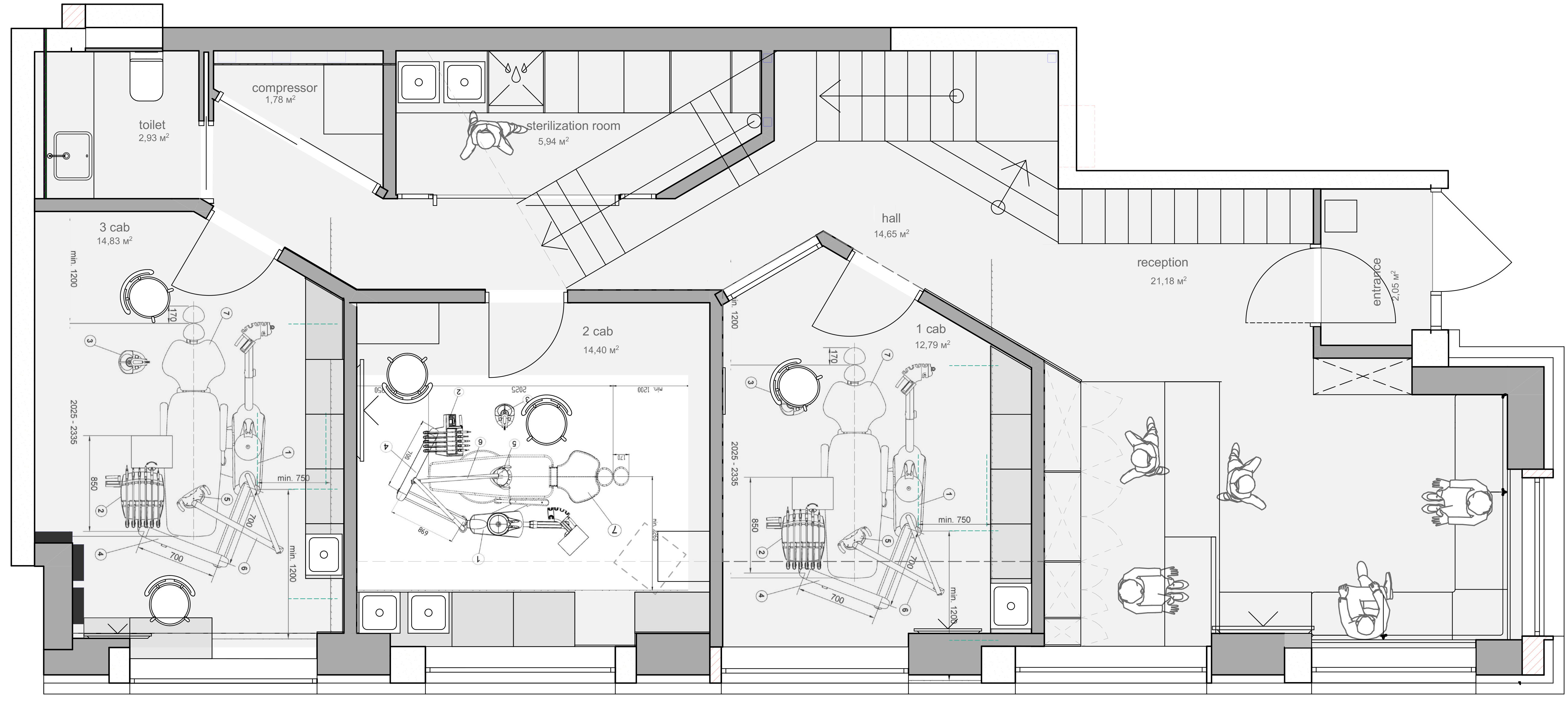 奥利瓦牙科丨俄罗斯莫斯科丨Duo studio-9