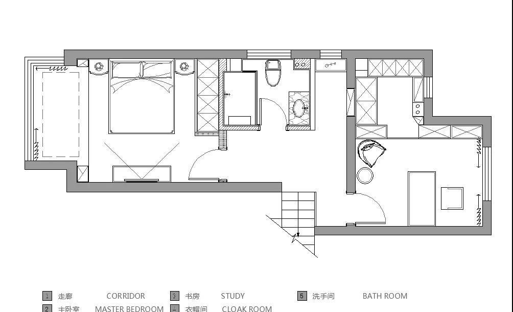 许宅 | 180㎡现代北欧风住宅室内设计案例-11