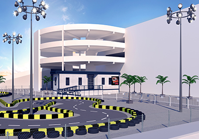 3D 建筑设计师打造的多功能商业空间-67