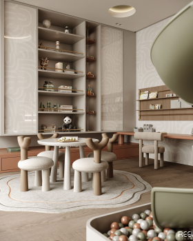 儿童区域房间设计丨阿曼丨Reel Studio