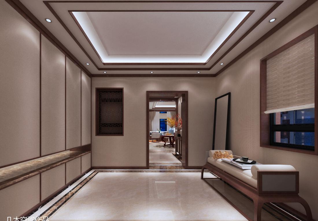 
溪堤郡中式别墅 -6