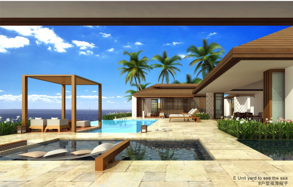 美国塞班岛度假别墅,新亚洲风格融入自然景观-22