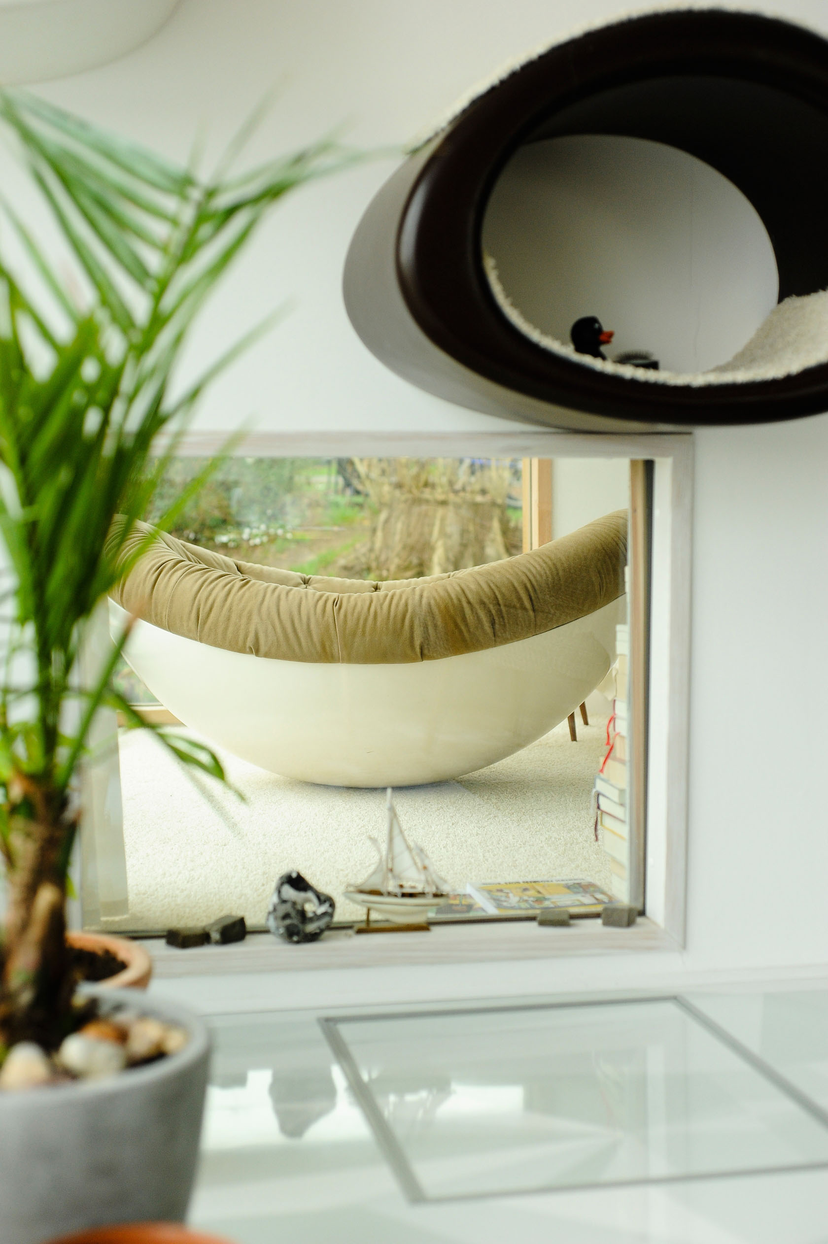 漂浮平台上的独特房屋丨德国-27