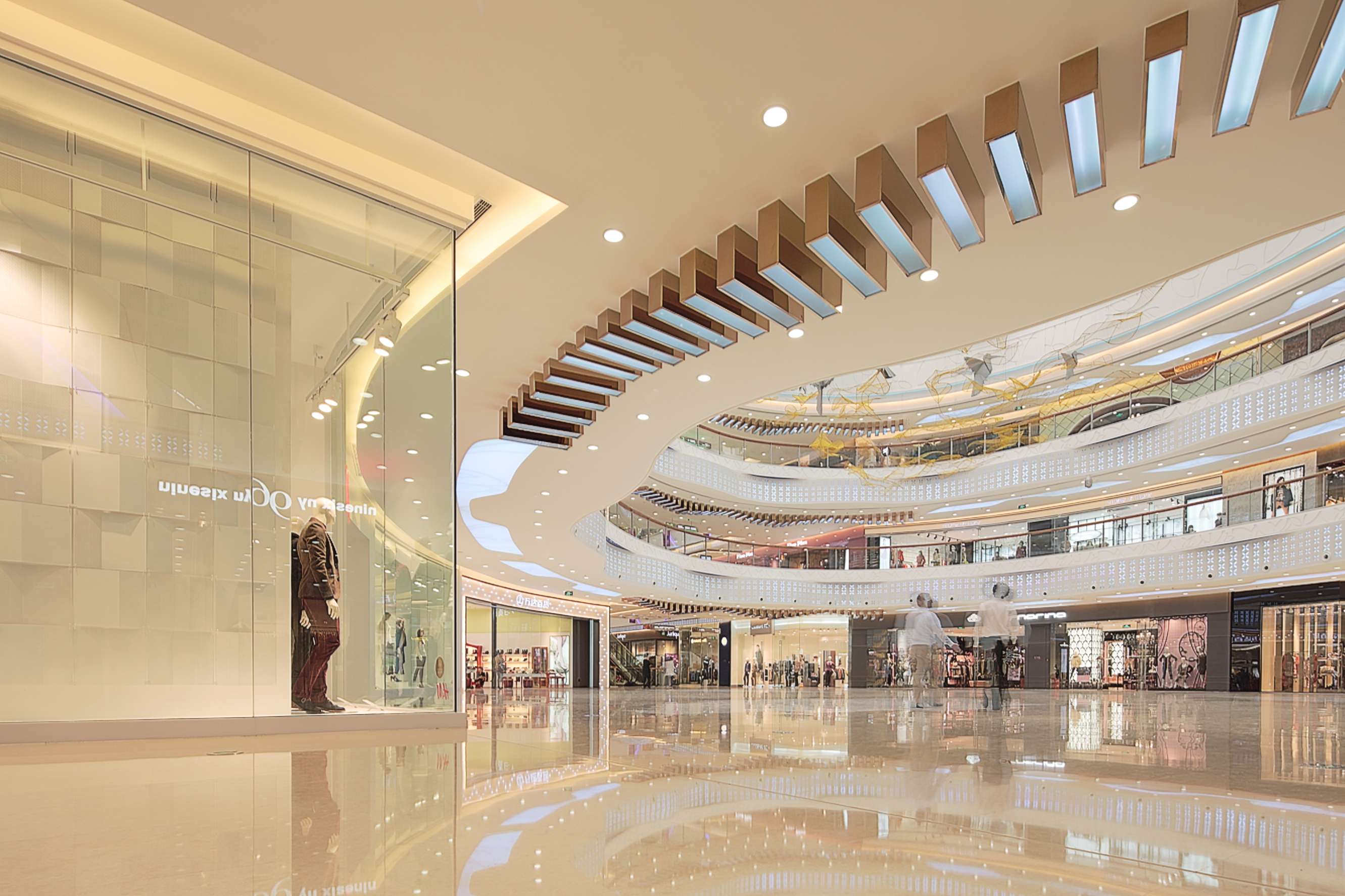 某大型万达广场购物中心室内CAD竣工-10