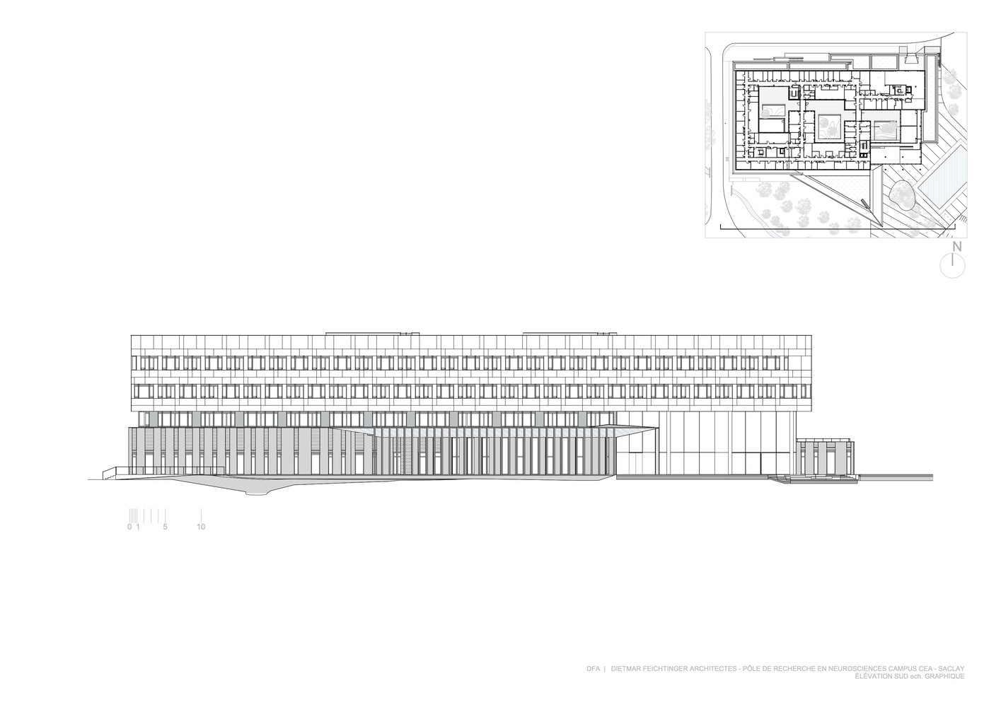 巴黎萨克雷神经科学研究所丨法国巴黎丨Dietmar Feichtinger Architectes-66