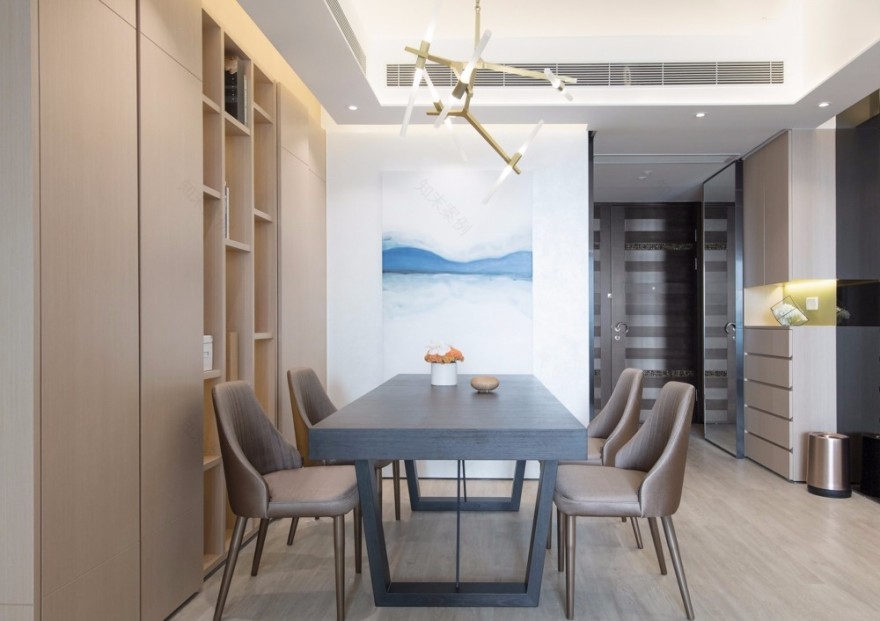 半山一号——98㎡想干现代简约住宅 厘米设计-4