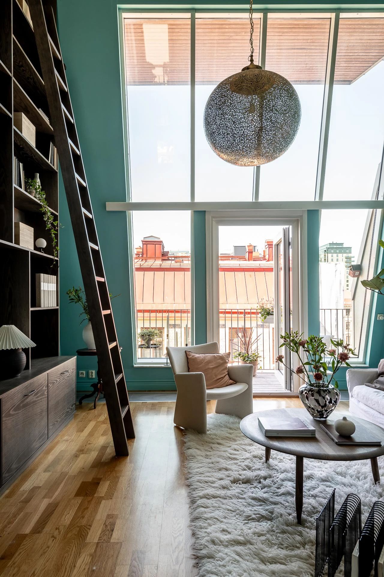 96㎡顶层复式，独享3个露台，狠狠羡慕了-3