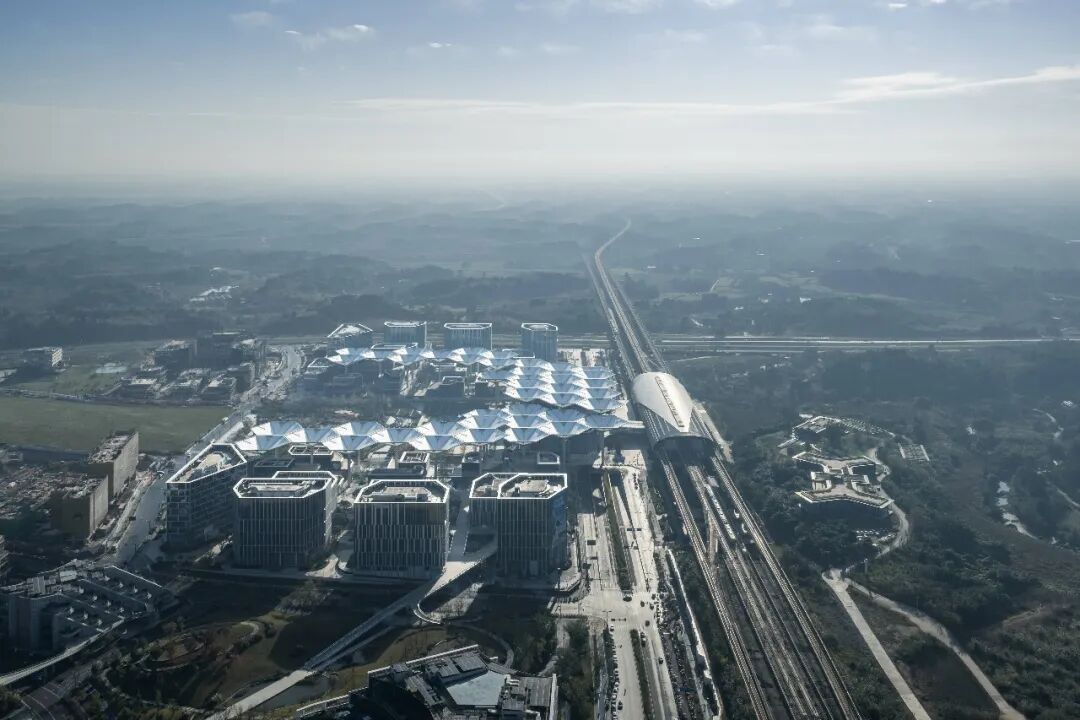成都未来科技城福田TOD站城一体项目丨中国成都丨gmp·冯·格康,玛格及合伙人建筑师事务所-4