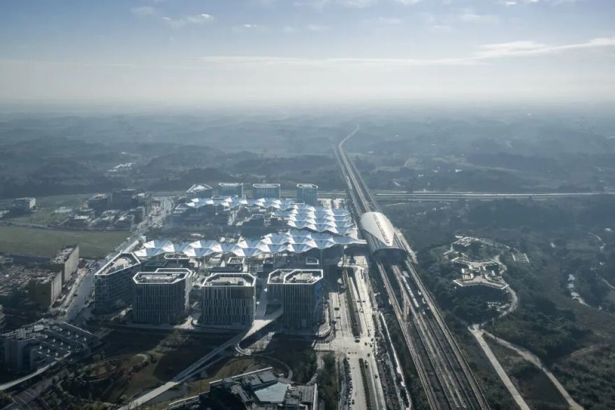 成都未来科技城福田TOD站城一体项目丨中国成都丨gmp·冯·格康,玛格及合伙人建筑师事务所-4