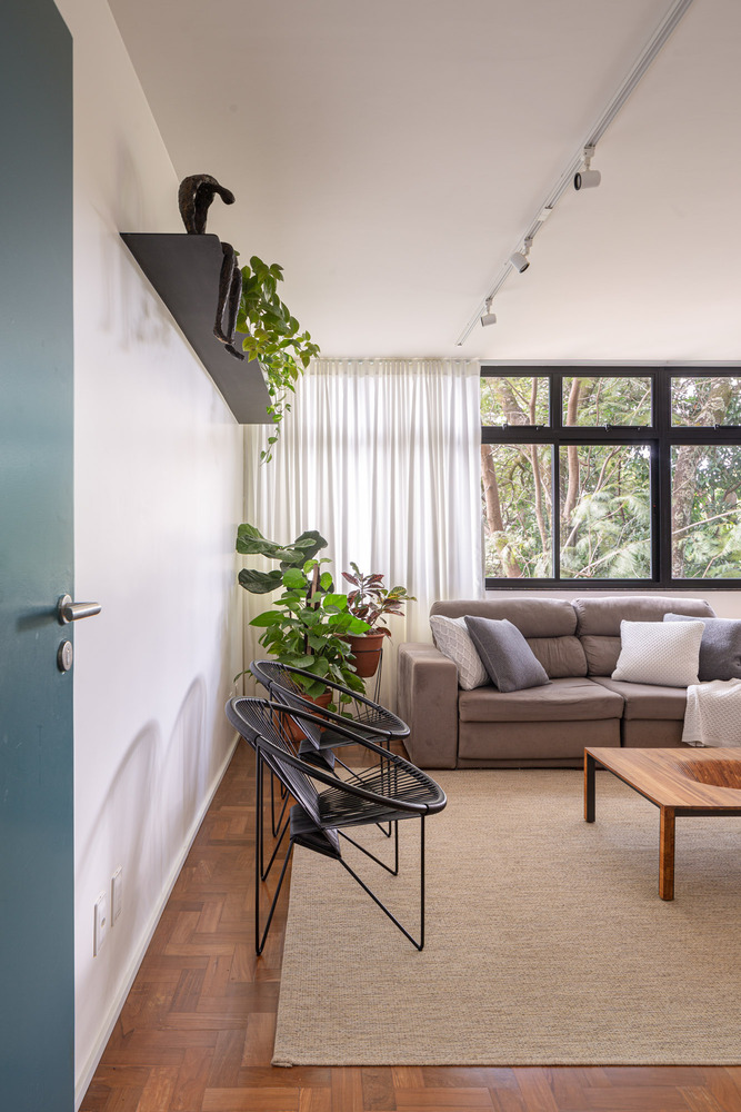 巴西现代主义公寓的翻新与传承丨CoDA arquitetos-43